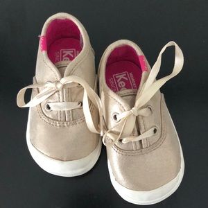 Keds gold toddler shoe
